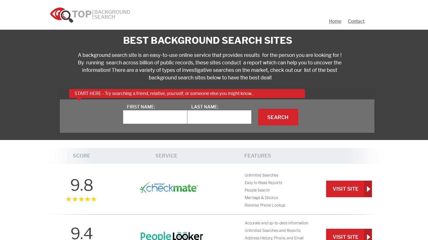 Top Background Check Companies 📋 Aug 2022